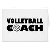 Volleyball coach (Front Horizontal)