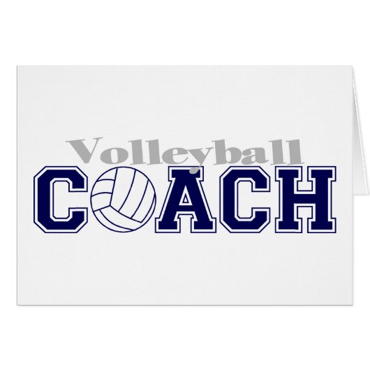 Volleyball Coach (Front Horizontal)