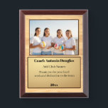 Volleyball Coach Award | Custom Team Photo & Text<br><div class="desc">A personalized Volleyball with the coach, players' names, and their custom pictures can serve as a memorable and unique memento for a team. This thoughtful gesture fosters a sense of unity, pride, and camaraderie among team members, while also providing a tangible reminder of their shared experiences and achievements under the...</div>