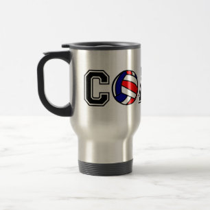 Volleyball coach commuter mug - serve up this gift