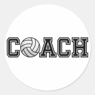 Volleyball Coach Custom Sticker