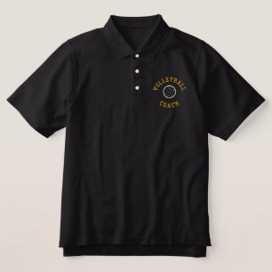 VOLLEYBALL COACH Embroidered Shirt