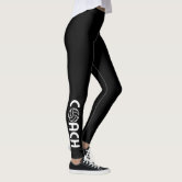 Custom Volleyball Team Name & Player Number Sports Leggings