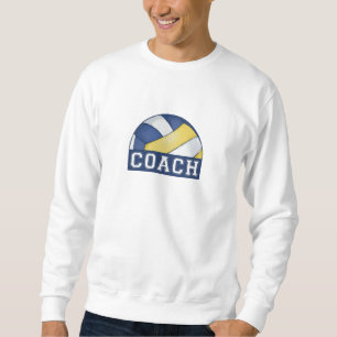 Volleyball Coach Men's Basic Sweatshirt