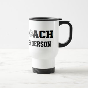 Volleyball Coach - Personalized Travel Mug