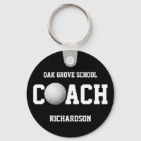 Volleyball Coach Sport Keychain