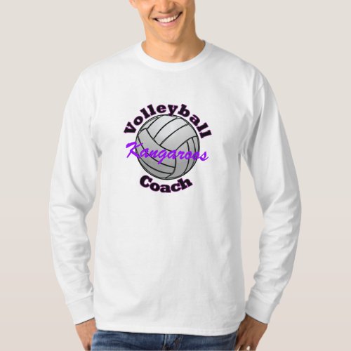 Volleyball Coach T_Shirt