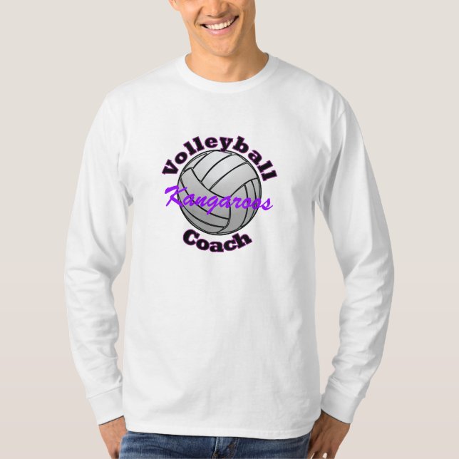 Volleyball Coach T-Shirt (Front)