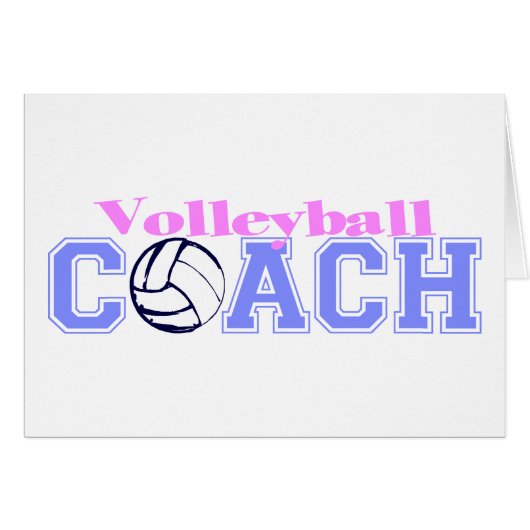 Volleyball Coach (Version B) Cards (Front Horizontal)