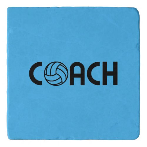 Volleyball Coach who loves their job Trivet