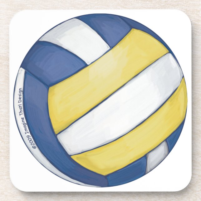 Volleyball Coaster (Front)