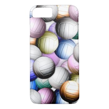 Volleyball Collage Iphone 8/7 Case by arklights at Zazzle