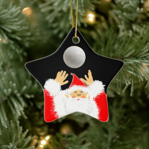 Volleyball Collectible Ceramic Ornament