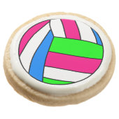 Volleyball Cookies (Angled)