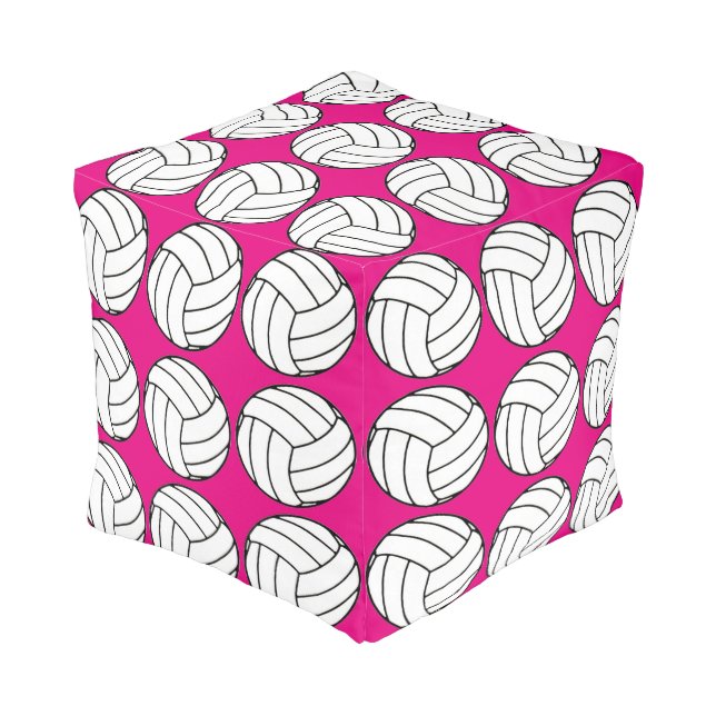 Volleyball (Customizable) Pouf (Angled Front)