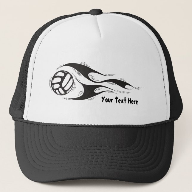 Volleyball (customizable) trucker hat (Front)