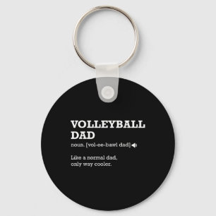 Volleyball Dad Definition  Keychain