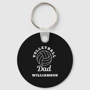 Volleyball Dad Fathers day gift for dad Keychain