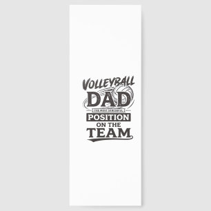 Volleyball Dad Funny Vintage Team Position Shirt_1 Bookmarks