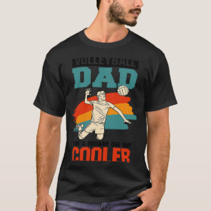 Volleyball Dad Like A Regular Dad Volleyball Dad D T-Shirt