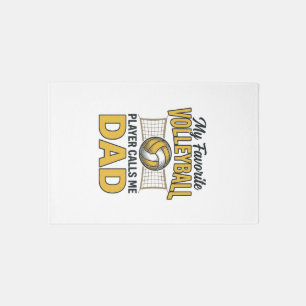 Volleyball Dad My Favorite Player Calls Me Dad Des Rug
