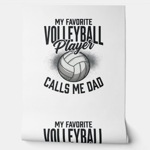 Volleyball Dad My Favorite Player Calls Me Dad Des Wallpaper