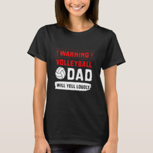 Volleyball Dad Player T-Shirt