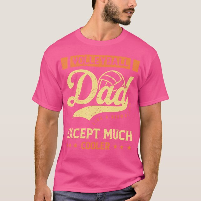 Volleyball Dad Volleyball Shirt For The Supportive (Front)