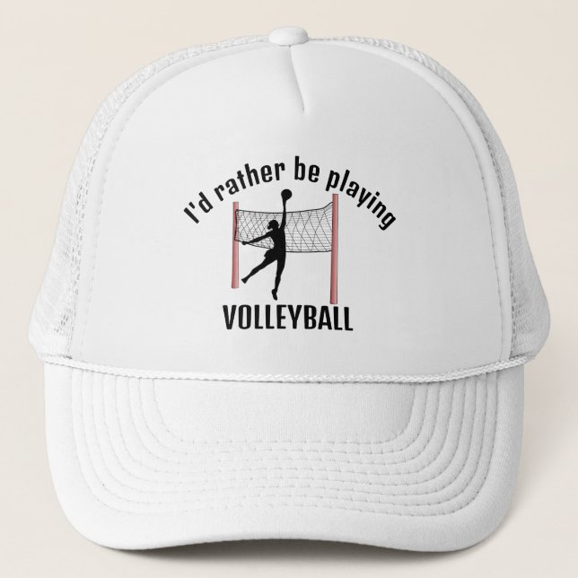 Volleyball Design Hat (Front)