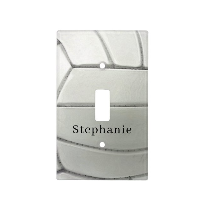 Volleyball Design Light Switch Cover