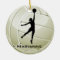 Volleyball Design Round Ornament