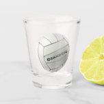 Volleyball Design Shot Glass
