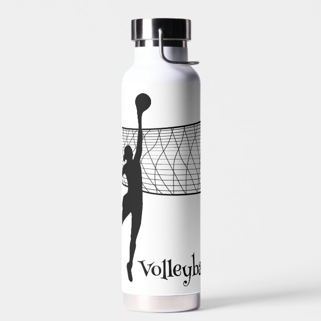 Volleyball Design Thor Cooper Vacuum Insulated  Water Bottle (Left)