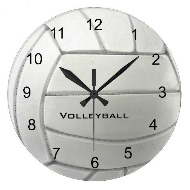 Volleyball Design Wall Clock