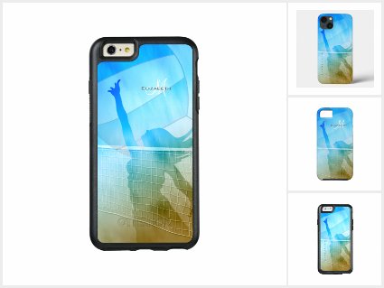 Extensive collection of volleyball device cases for women from katzdzynes on Zazzle