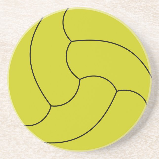 Volleyball Drink Coaster (Front)