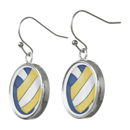 Volleyball Earrings Zazzle
