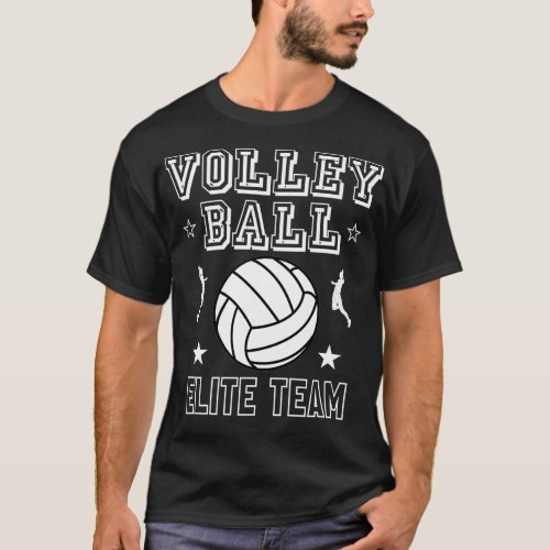 Volleyball Elite Team Sport Ball Player Shirt Gift
