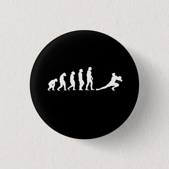 Volleyball Evolution Button (Front)