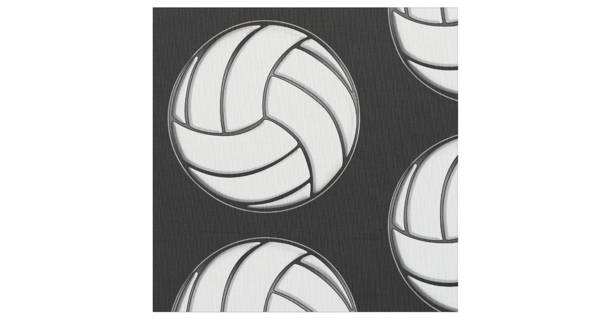 Volleyball Fabric Zazzle