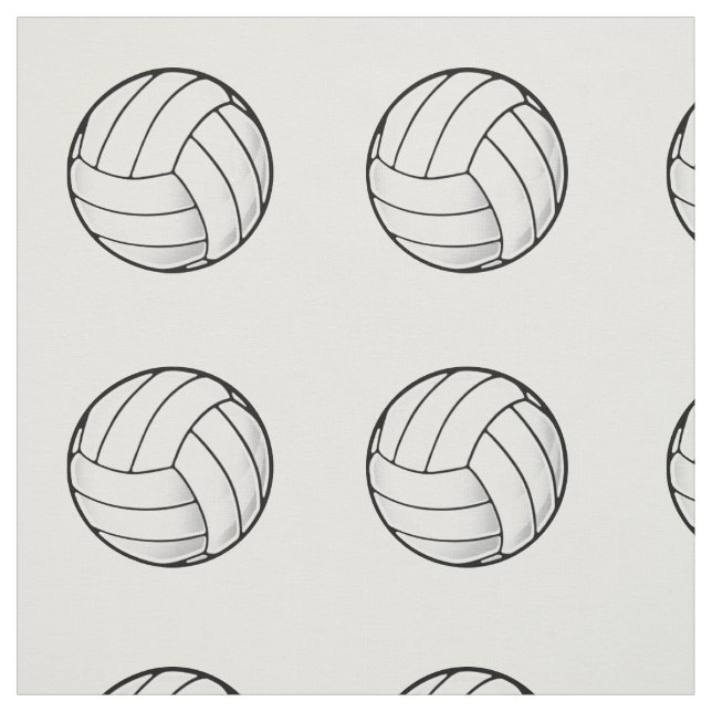 Volleyball Fan Fabric (Swatch)
