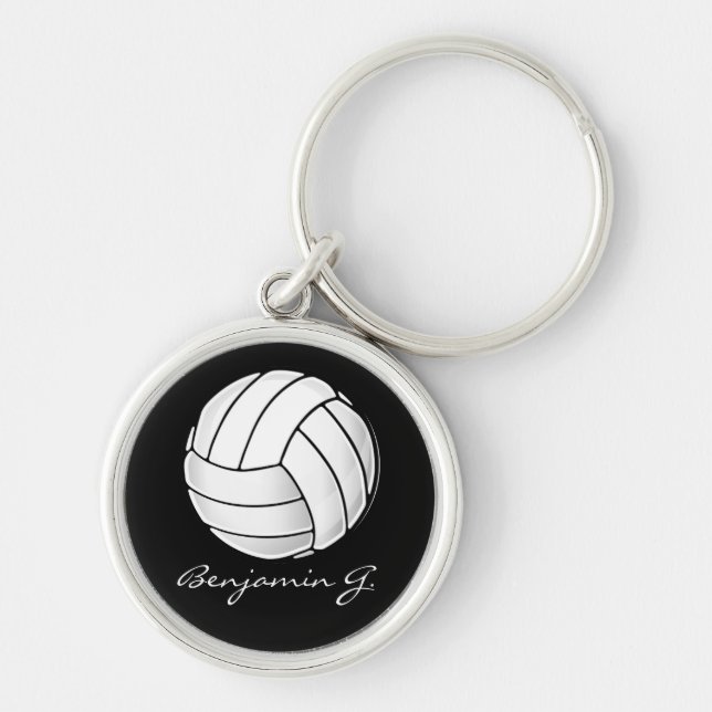Volleyball Fan Keychain (Front)