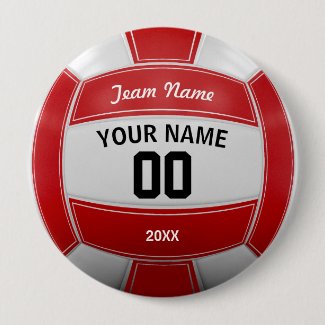 Volleyball Fan Name Year Team Red