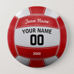 Volleyball Fan Name Year Team Red Button