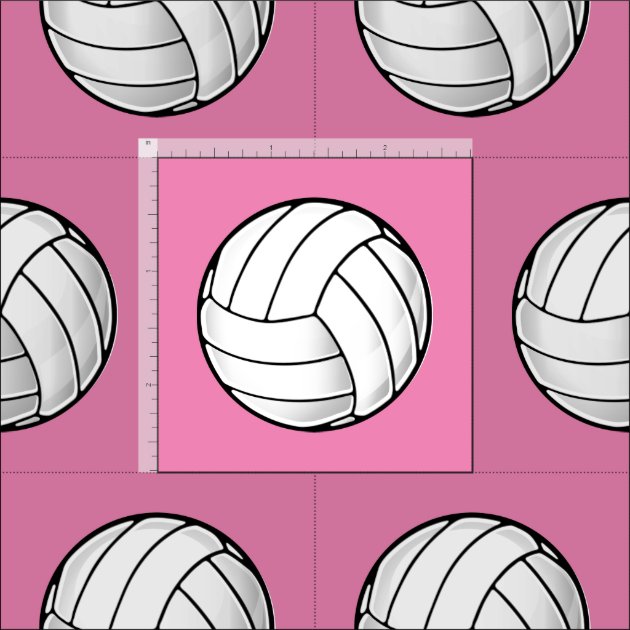 25 Motif Stamps Volleyball 
