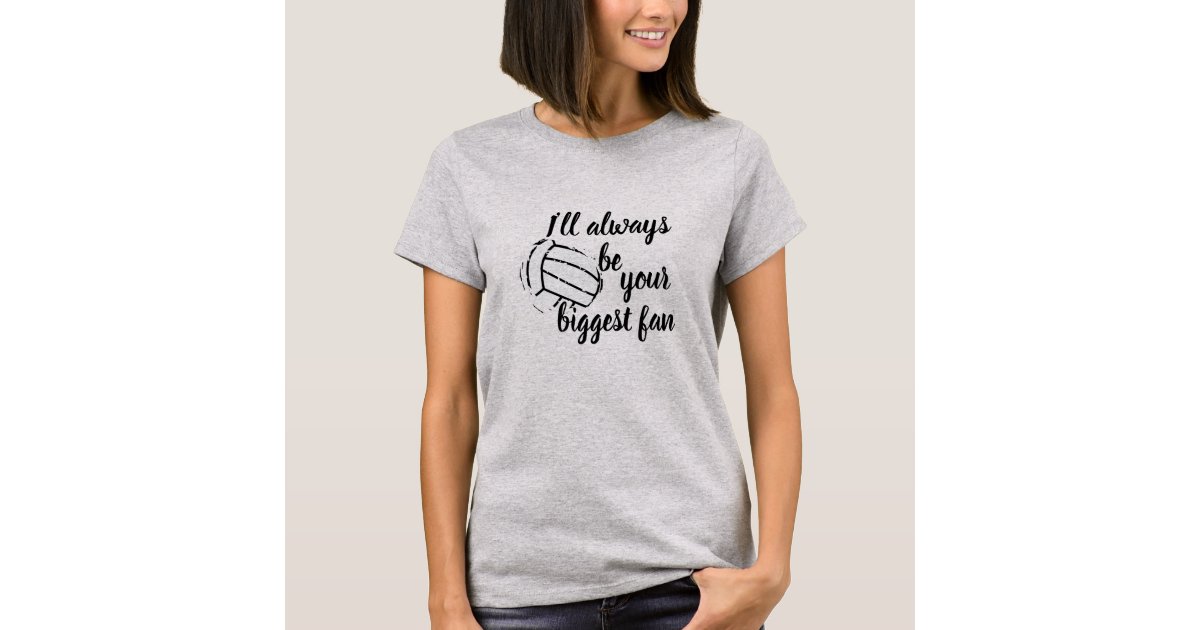 Volleyball Fan T-Shirt | Zazzle