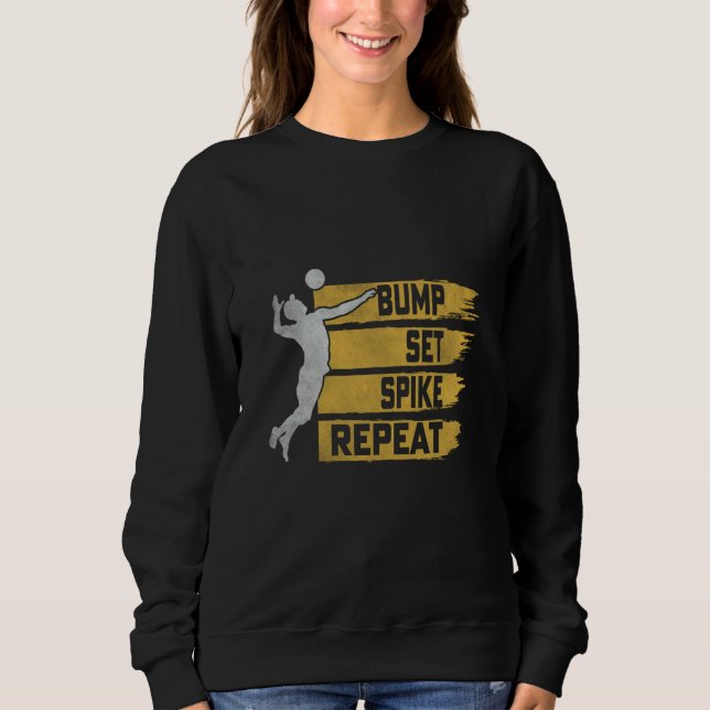 Volleyball for Men & Women or Coaches  1 Sweatshirt (Front)