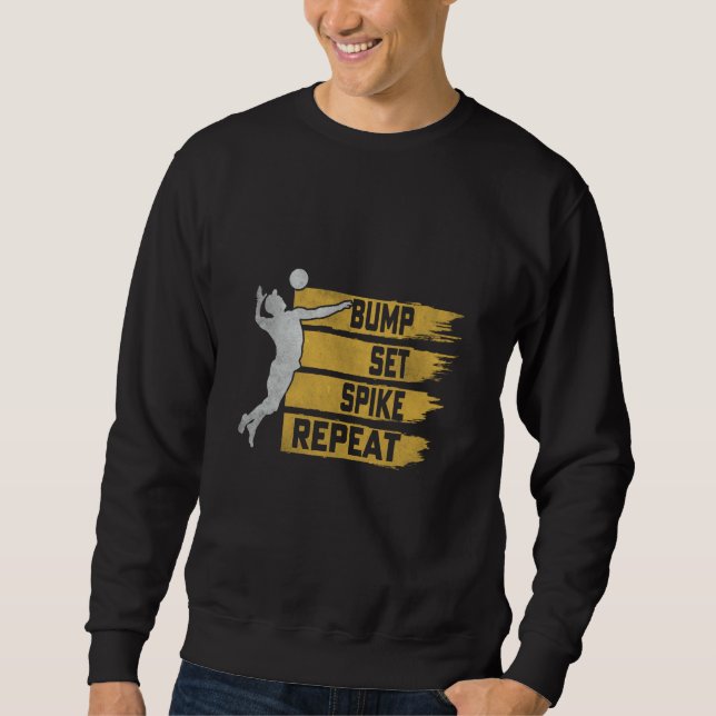 Volleyball for Men & Women or Coaches  1 Sweatshirt (Front)
