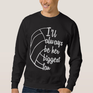 Volleyball For Women Mom Dad Coach Volleyball Sweatshirt
