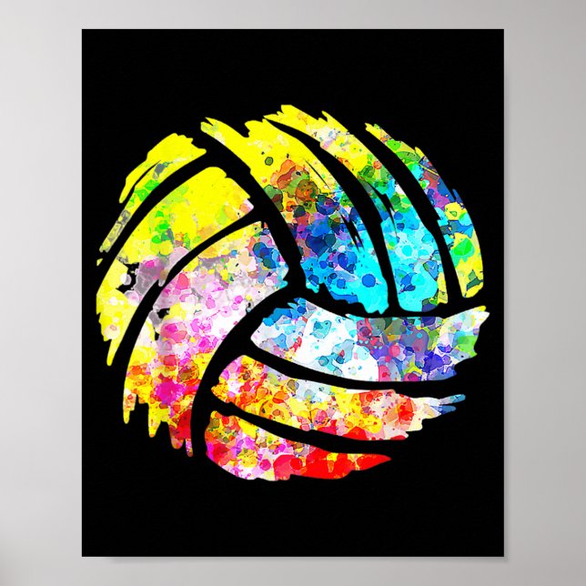 Volleyball Fun gifts for dad mom player coach  Poster (Front)